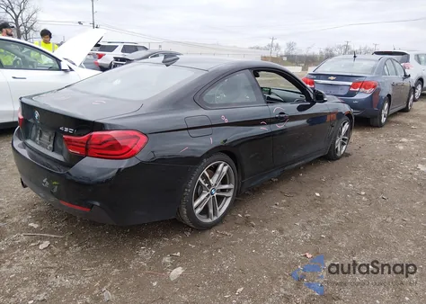 2018 BMW 430I from USA, damaged, VIN WBA4W3C57JAB87130